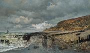 Claude Monet La Pointe de la Heve at Low Tide USA oil painting artist